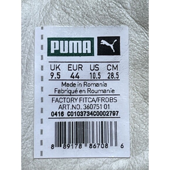 Size 9.5 Alife x Pu ma States Mid 'Marble' 360751-01 - Picture 10 of 10